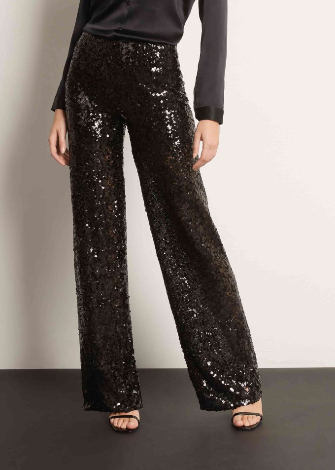 Sequin Palazzo Trousers