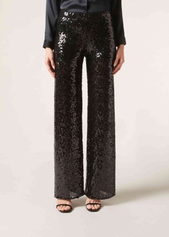 Sequin Palazzo Trousers