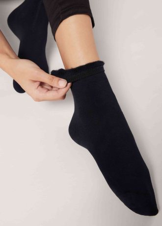 Short Cotton Thermal Socks