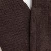 Short Ribbed Socks with Wool and Cashmere