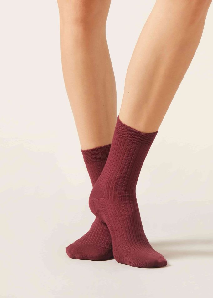 Short Socks with Cashmere