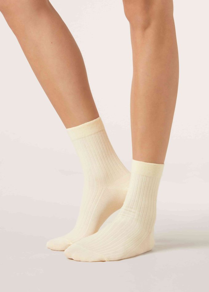 Short Socks with Cashmere