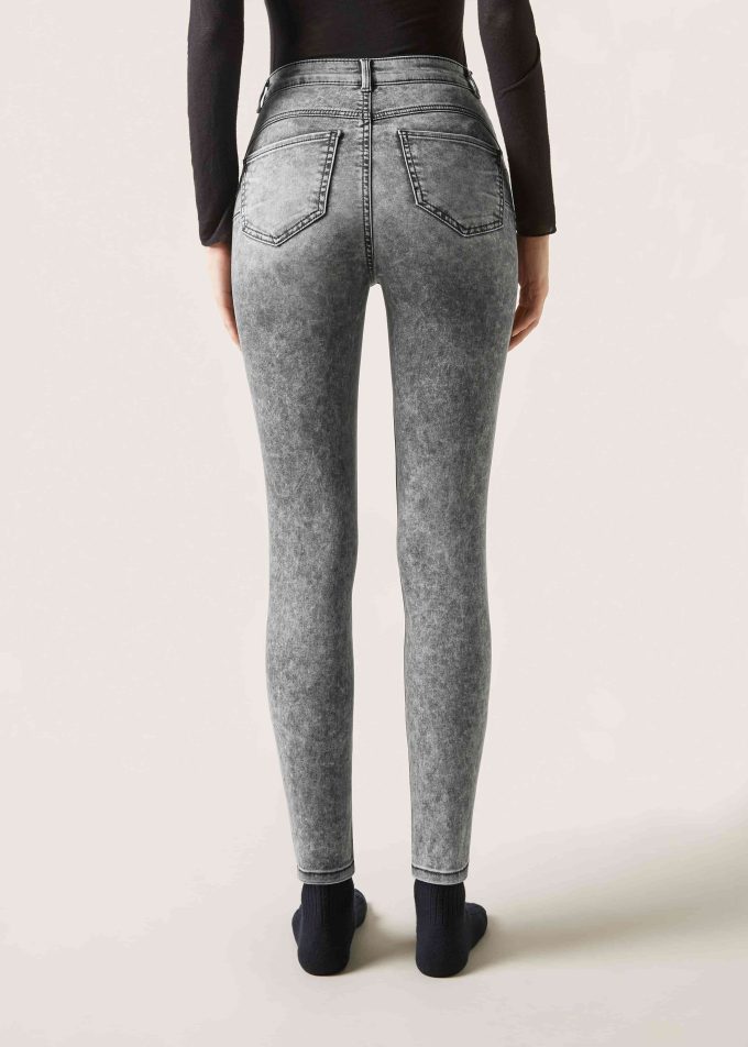 Soft Touch High-Waist Skinny Push-up Jeans