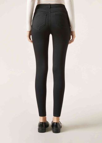 Soft Touch High-Waist Skinny Push-up Jeans