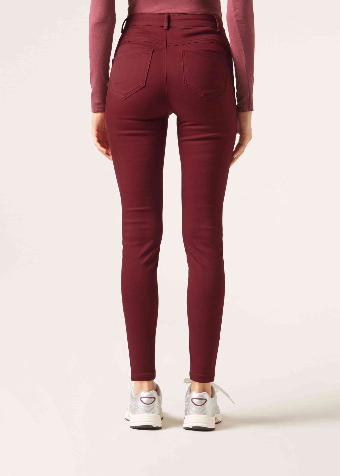 Soft Touch High-Waist Skinny Push-up Jeans