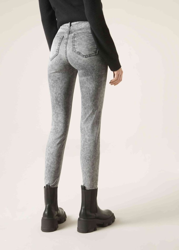 Soft Touch High-Waist Skinny Push-up Jeans