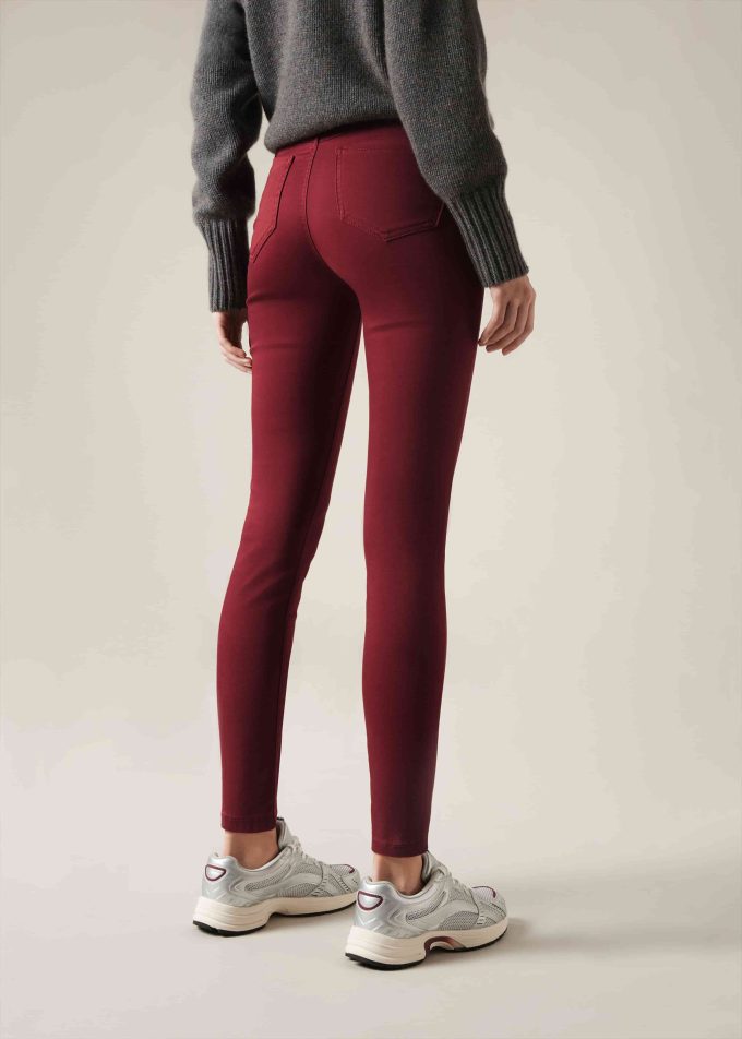 Soft Touch High-Waist Skinny Push-up Jeans