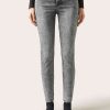 Soft Touch High-Waist Skinny Push-up Jeans