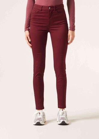 Soft Touch High-Waist Skinny Push-up Jeans
