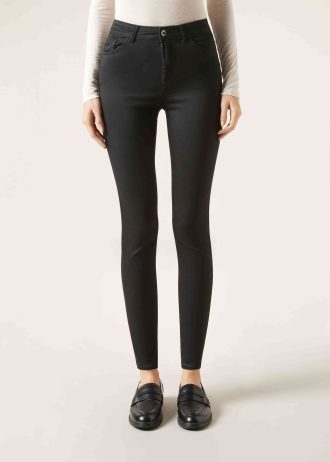 Soft Touch High-Waist Skinny Push-up Jeans