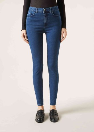 Soft Touch High-Waist Skinny Push-up Jeans