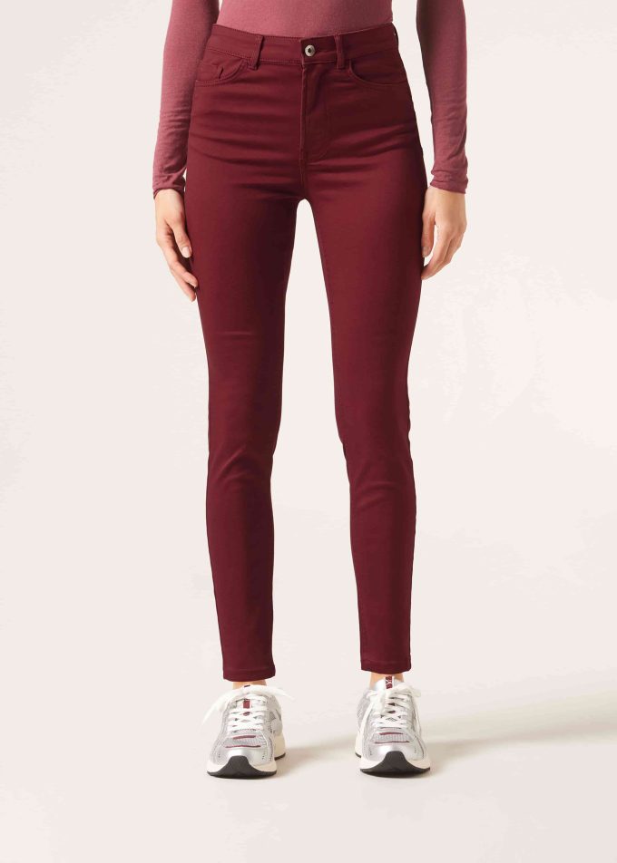 Soft Touch High-Waist Skinny Push-up Jeans