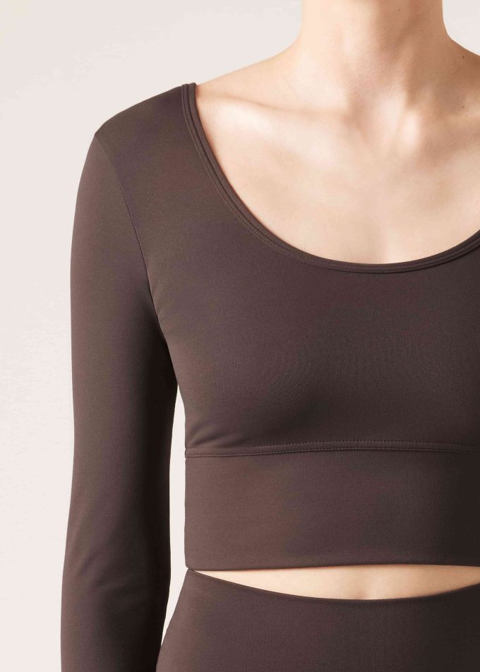 Soft-Touch Long-Sleeved Top