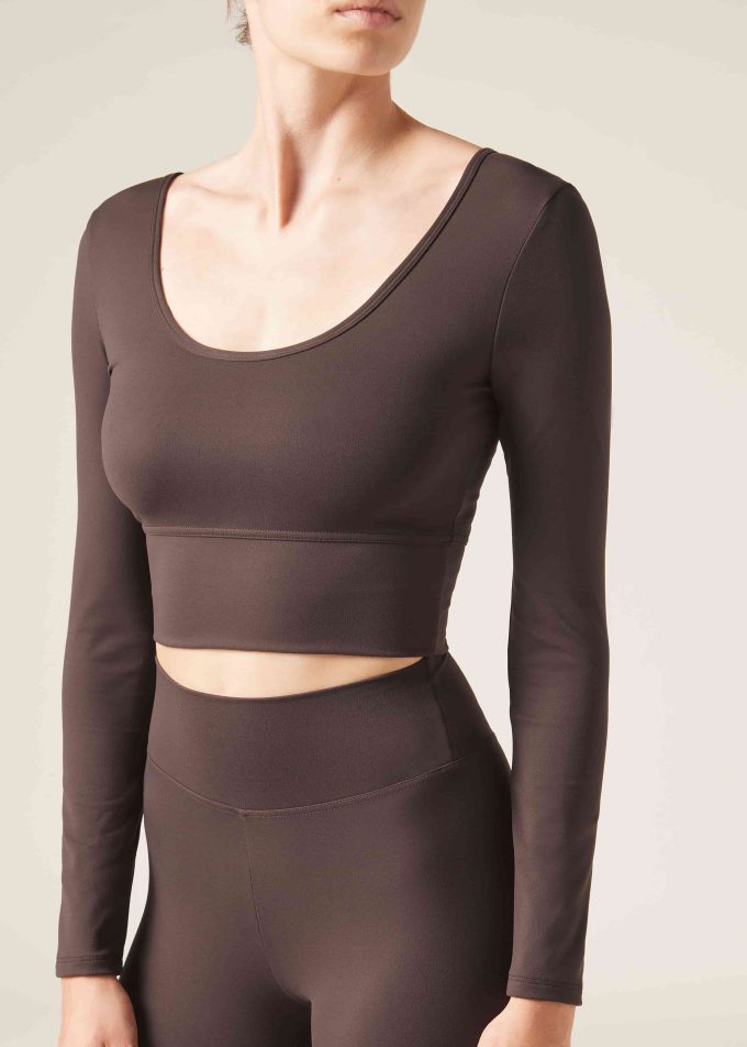 Soft-Touch Long-Sleeved Top