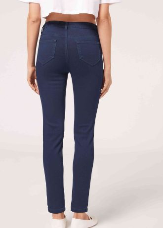 Soft-Touch Thermal Skinny Jeans