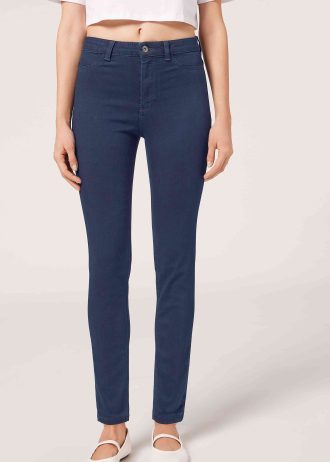 Soft-Touch Thermal Skinny Jeans