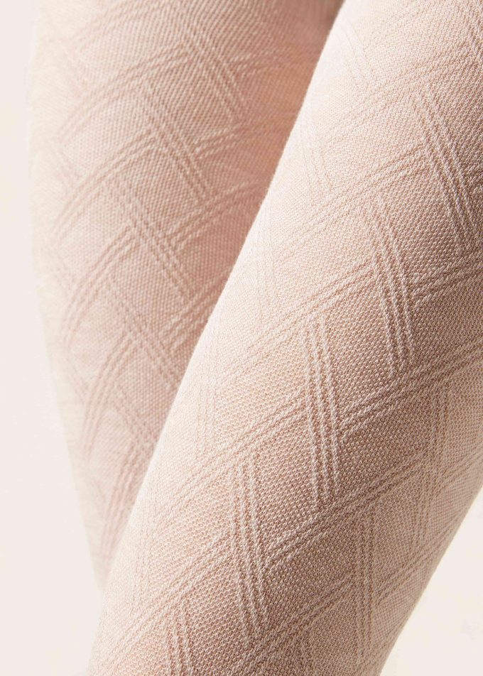 Striped Cashmere Tights