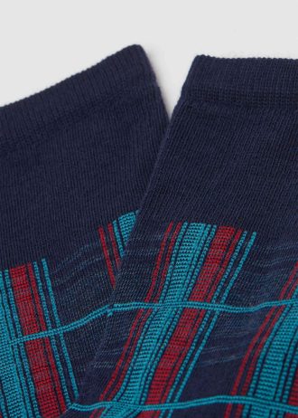 Tartan Pattern Socks