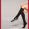 Thermal Ultra-Opaque Knee-High Socks