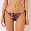 Thong Bikini Bottoms Classic Animalier