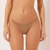 Thong Bikini Bottoms Golden Gleam