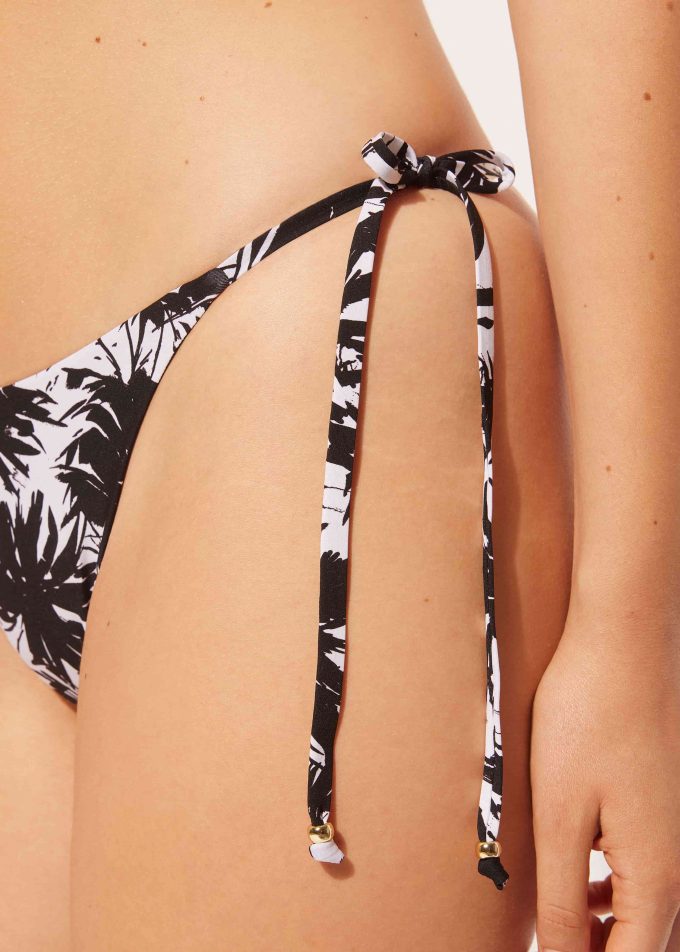 Thong Bikini Bottoms Palms