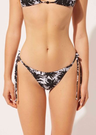 Thong Bikini Bottoms Palms