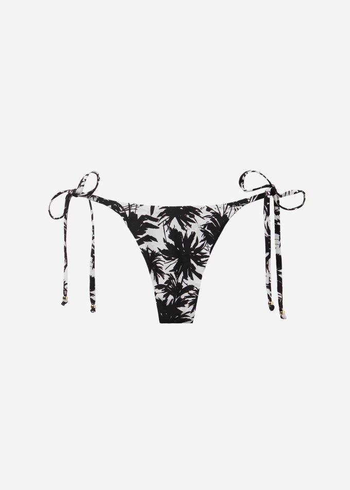 Thong Bikini Bottoms Palms