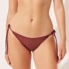 Tie Bikini Bottoms Metallic Skin Tie Bikini Bottoms Metallic Skin