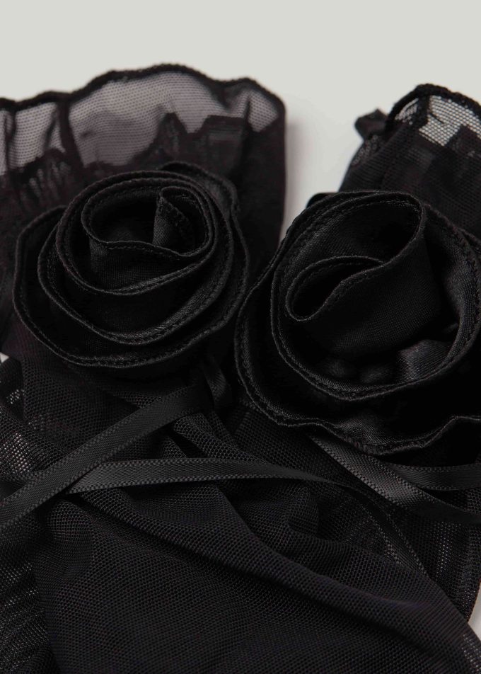 Tie Sheer Socks Tie Sheer Socks