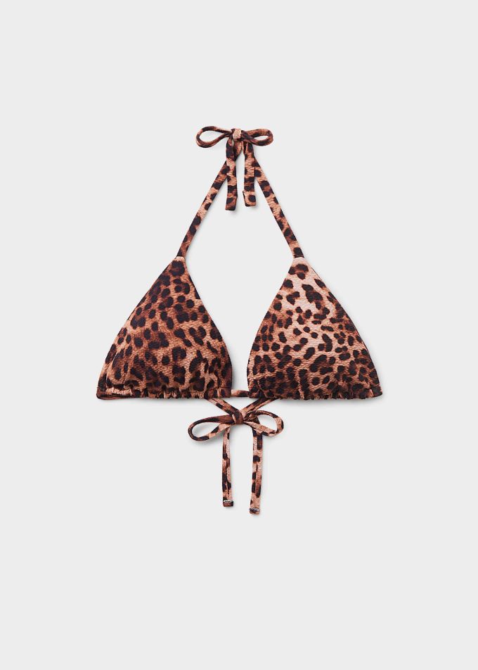 Triangle Bikini Top Classic Animalier Triangle Bikini Top Classic Animalier