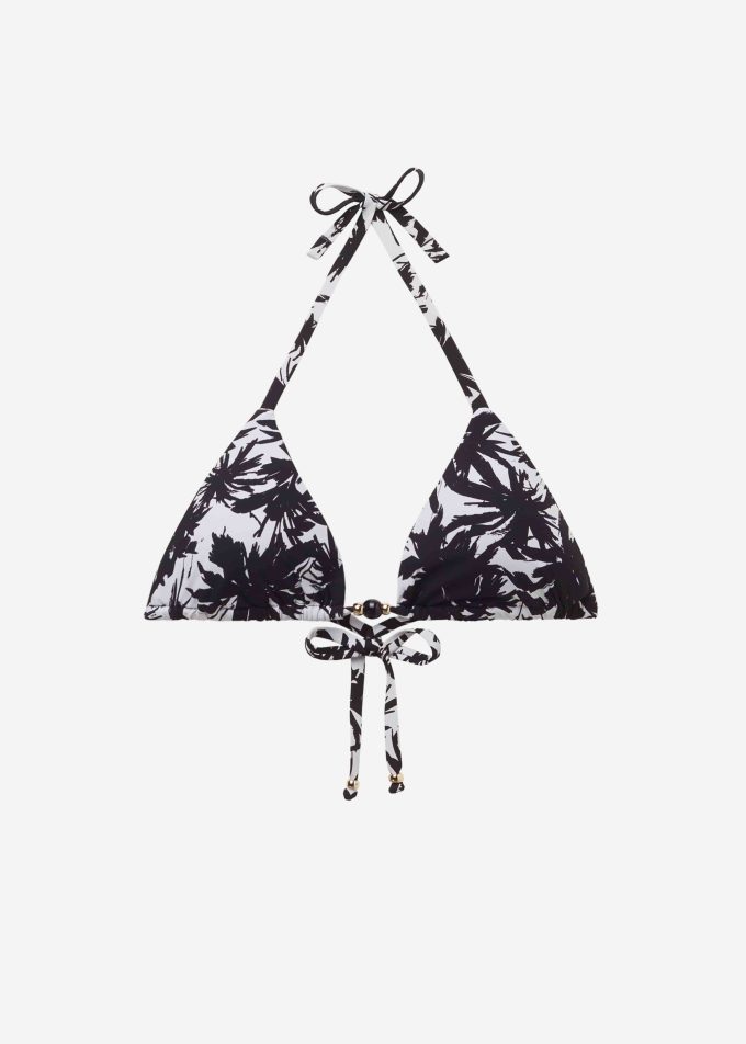 Triangle Bikini Top Palms Triangle Bikini Top Palms