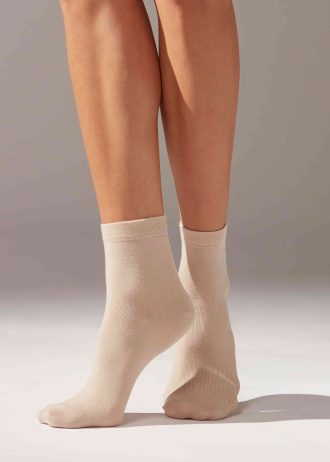 Trim Detail Short Socks