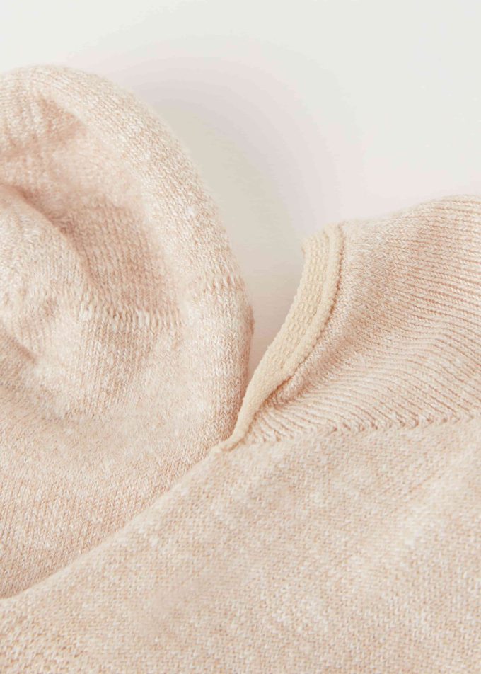Unisex Cotton and Linen Invisible Socks