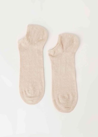 Unisex Cotton and Linen No-Show Socks