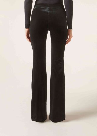 Velvet Flared Trousers