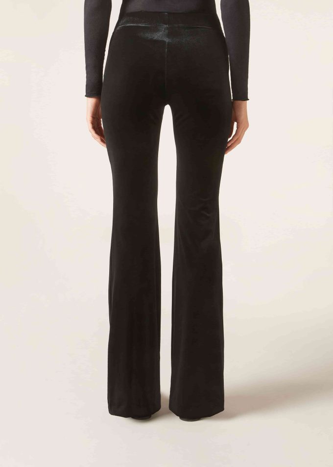 Velvet Flared Trousers Velvet Flared Trousers