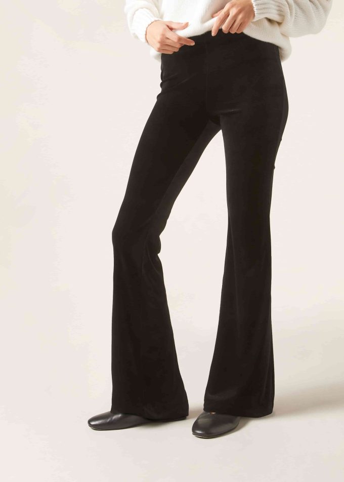 Velvet Flared Trousers Velvet Flared Trousers