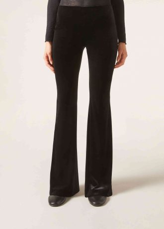 Velvet Flared Trousers