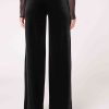 Velvet Palazzo Trousers