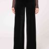Velvet Palazzo Trousers
