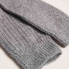 Women’s Ribbed Long Socks with Wool and Cashmere