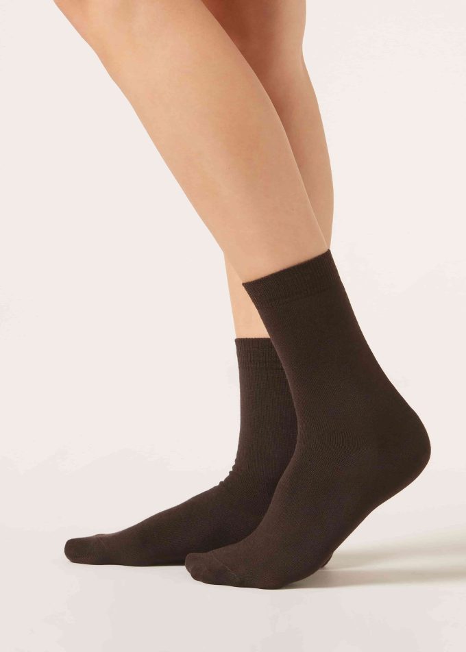 Wool and Cotton Short Socks