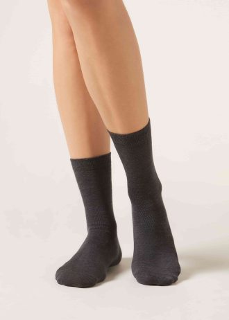 Wool and Cotton Short Socks