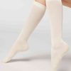Wool and cotton long socks